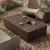 Four Hands Ridge Outdoor Rectangular Coffee Table - Stained Saddle Brown