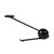 Four Hands Ropia Candle Holder - Black Marble