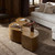Four Hands Rue Coffee Table - Barley Medium Burl Oak