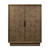 Four Hands Salta Bar Cabinet - Brown Oak Thin Oyster