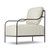 Four Hands Segovia Outdoor Chair - Vergo Cream