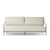 Four Hands Segovia Outdoor Sofa - 78" - Vergo Cream