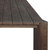 Four Hands Soho Outdoor Dining Table - 106" - Stained Saddle Brown