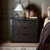 Four Hands Stenson 3 Drawer Nightstand - Dark Tamo Ash Veneer