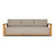 Four Hands Sterling Outdoor Sofa - 98" - Ibiza Mole