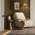 Four Hands Tobin Chair - Champagne Mongolian Fur