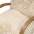 Four Hands Tobin Chair - Champagne Mongolian Fur