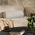 Four Hands Townes Outdoor Bolster Pillow - Alessi Slate - 20" x 8"