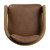 Four Hands Woltz Dining Chair - Drifted Oak - Palermo Cigar