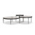 Four Hands Yoko Nesting Set of 3 - Clear Cast Glass