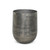 Four Hands Zavia Metal Planter - Raw Antique Nickel