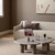 Four Hands Zion Coffee Table Set - Antique White Marble