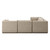 Four Hands Adler Outdoor 5PC Sectional - Concha Fog