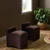 Four Hands Allonia Accent Stool - Surrey Cocoa