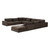 Four Hands Bloor 8 PC Sectional W/ Ottoman - Landale Charcoal