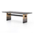 Four Hands Brennan Dining Table - Worn Black Oak