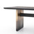 Four Hands Brennan Dining Table - Worn Black Oak