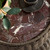 Four Hands Brixby Outdoor End Table - Merlot Marble