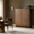 Four Hands Cambros Cabinet - Dark Bark Paper