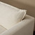 Four Hands Colmar Sofa - 106" - Crypton Nomad Snow