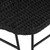 Four Hands Dema Outdoor Dining Chair - Thick Dark Grey Rope