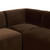 Four Hands Dorset Banquette L Shape 114.5" - Surrey Mink