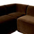 Four Hands Dorset Banquette U Shape 102.5" - Surrey Mink