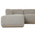 Four Hands Evander Outdoor 4 Pc Sectional W/ Ottoman - Ramiro Ecru