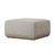 Four Hands Evander Outdoor Ottoman Piece - Ramiro Ecru
