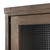 Four Hands Foster Cabinet - Beveled Square Glass