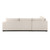 Four Hands Grant 3 PC Sectional W/ Arms - 114" - Crypton Nomad Snow
