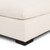 Four Hands Grant 3PC Sectional - 134" - Crypton Nomad Snow