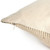 Four Hands Handwoven Merido Pillow - Beige Cotton - 20"x20"