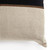 Four Hands Handwoven Merido Pillow - Black Cotton - 22"x22"