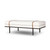 Four Hands Harris Accent Bench - Crypton Nomad Snow