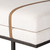 Four Hands Harris Accent Bench - Crypton Nomad Snow