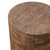 Four Hands Hudson Round End Table - Dark Bark Paper