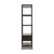Four Hands Igor Bookcase - Black Paper Cane