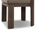 Four Hands Jackson Outdoor Armless Dining Chair - Ellor Brown