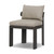 Four Hands Jackson Outdoor Armless Metal Dining Chair - Concha Fog
