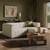 Four Hands Langham Channeled 2PC Sectional RAF Chaise - Crypton Nomad Snow