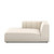 Four Hands Langham Channeled LAF Chaise PC - Crypton Nomad Snow