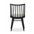 Four Hands Lewis Windsor Chair with Cushion - Black Oak - Antwerp Natural