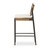 Four Hands Miller Outdoor Woven Bar Stool - Faux Dark Hyacinth