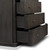 Four Hands Ona 6 Drawer Dresser - Smoked Black Mindi