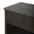 Four Hands Ona Nightstand - Smoked Black Mindi