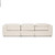 Four Hands Radley Power Recliner 3PC Sectional - 121" - Crypton Nomad Snow
