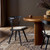 Four Hands Ripley Dining Chair with Cushion - Black Oak - Lavon Flint