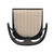 Four Hands Ripley Dining Chair with Cushion - Black Oak - Lavon Flint