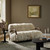 Four Hands Sandro Settee - Champagne Mongolian Fur